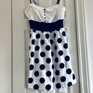 Women’s Retro Swing Dress 1950s Style with Polka Dots